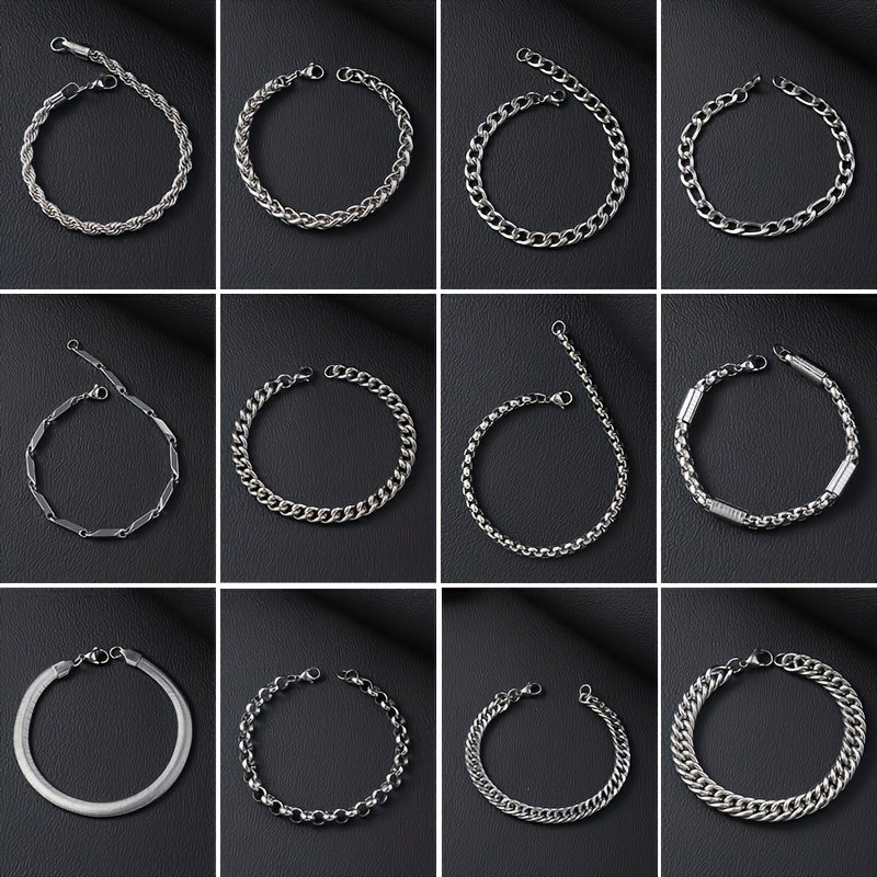 UrbanSteel Armbandenset – Cool und Trendy für Herren