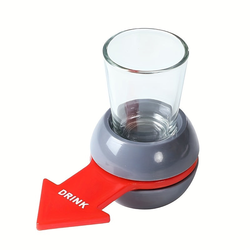 Spin the Arrow Shotglass-Spiel – Das ultimative Trinkspiel für Partys