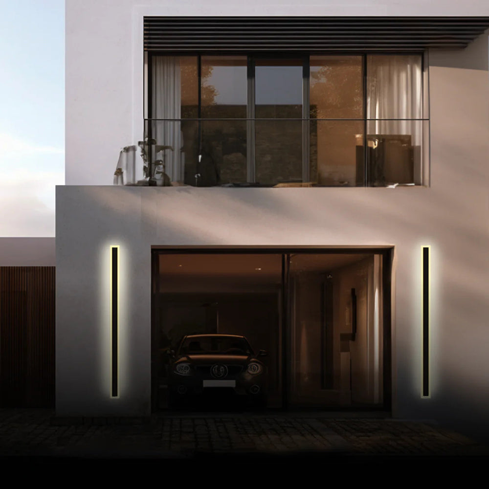 LumiLine Außenlampe – Minimalistisches Design mit Warmem Licht