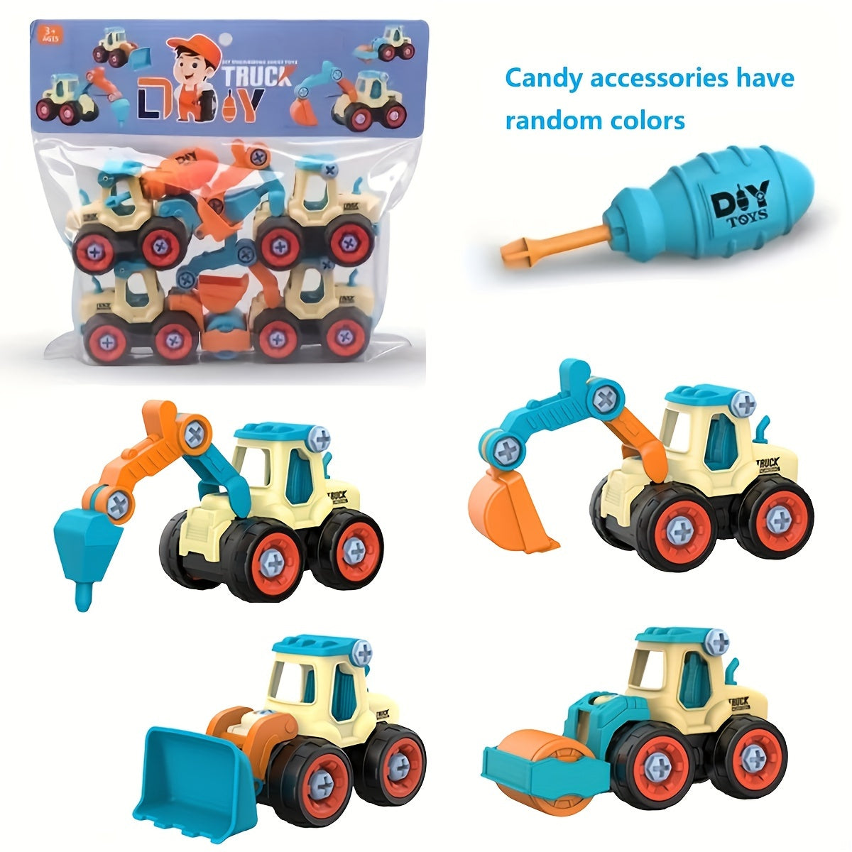 DIY Lastwagen Baukasten - Kreatives Spielzeug für Kinder