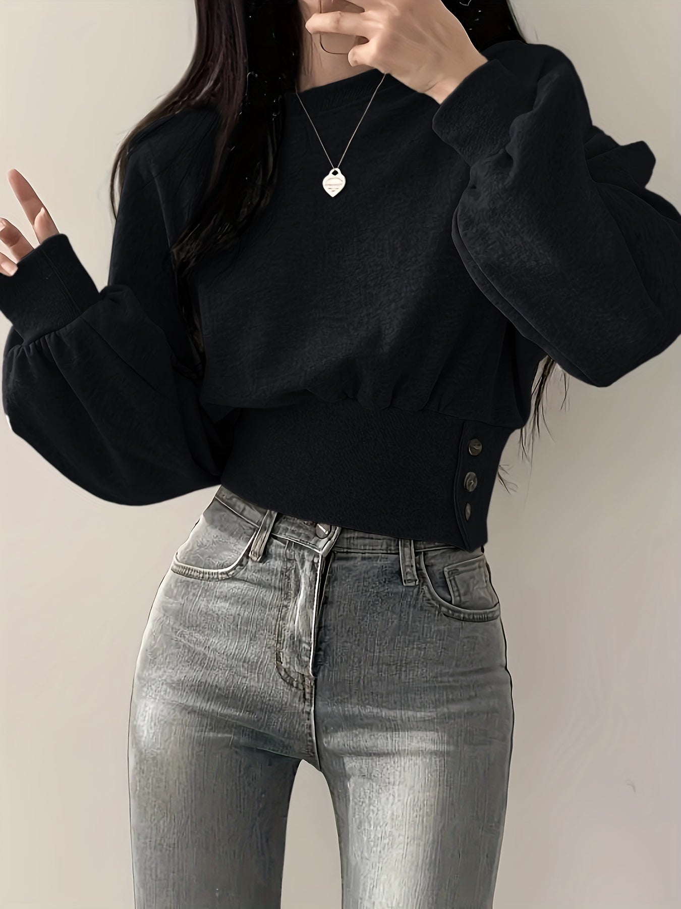 Sofie Komfort Pullover – Modern und Lässig mit Eleganten Details