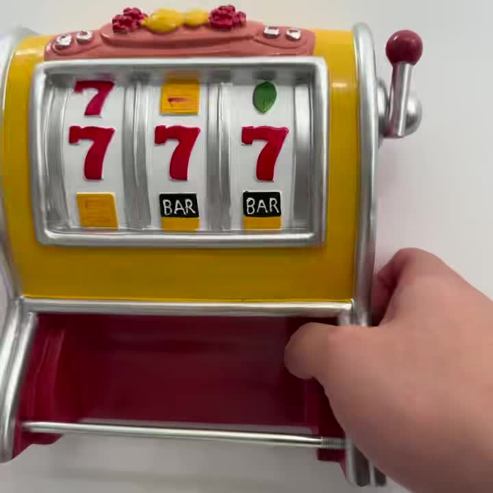 Jackpot Toilettenpapierhalter – Spielautomaten-Design & Wandmontage