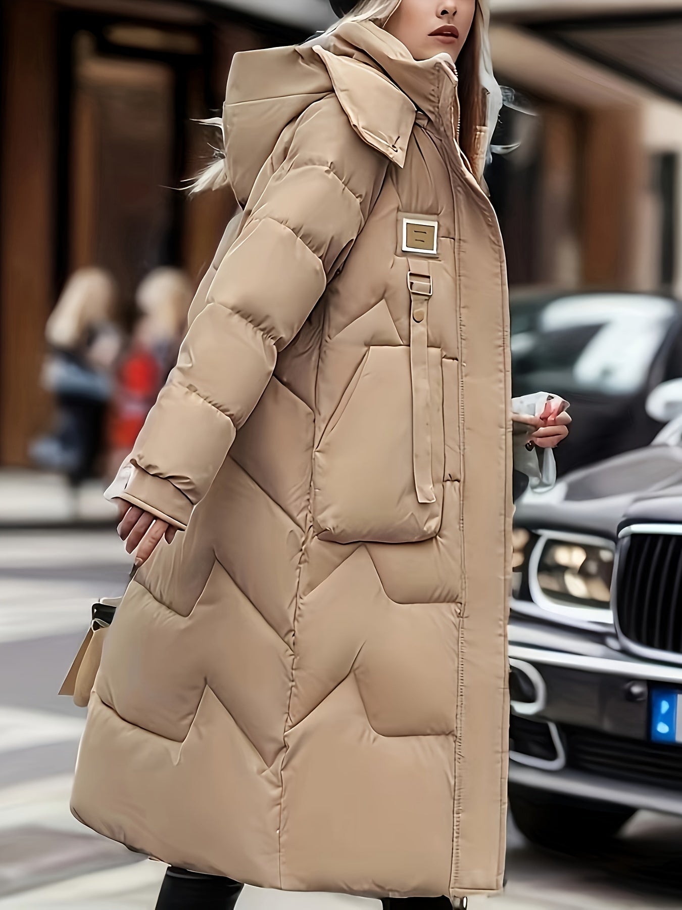 Gepolsterte Winterjacke - Komfort und Stil für die Kalten Monate