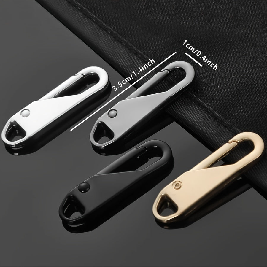 MultiFit Universelle Reißverschlussköpfe – Praktisches Ersatzset von 4