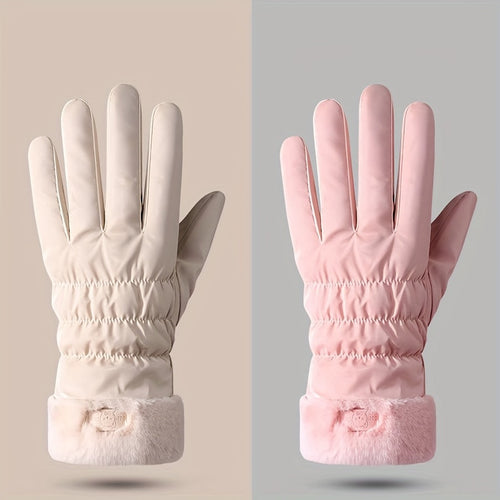 Premium Winter-Touchscreen-Handschuhe – Wärmeisolierte, Winddichte und Wasserabweisende