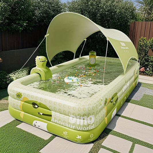 Dino Aufblasbares Schwimmbad – Sicher, Spielerisch und Komfortabel