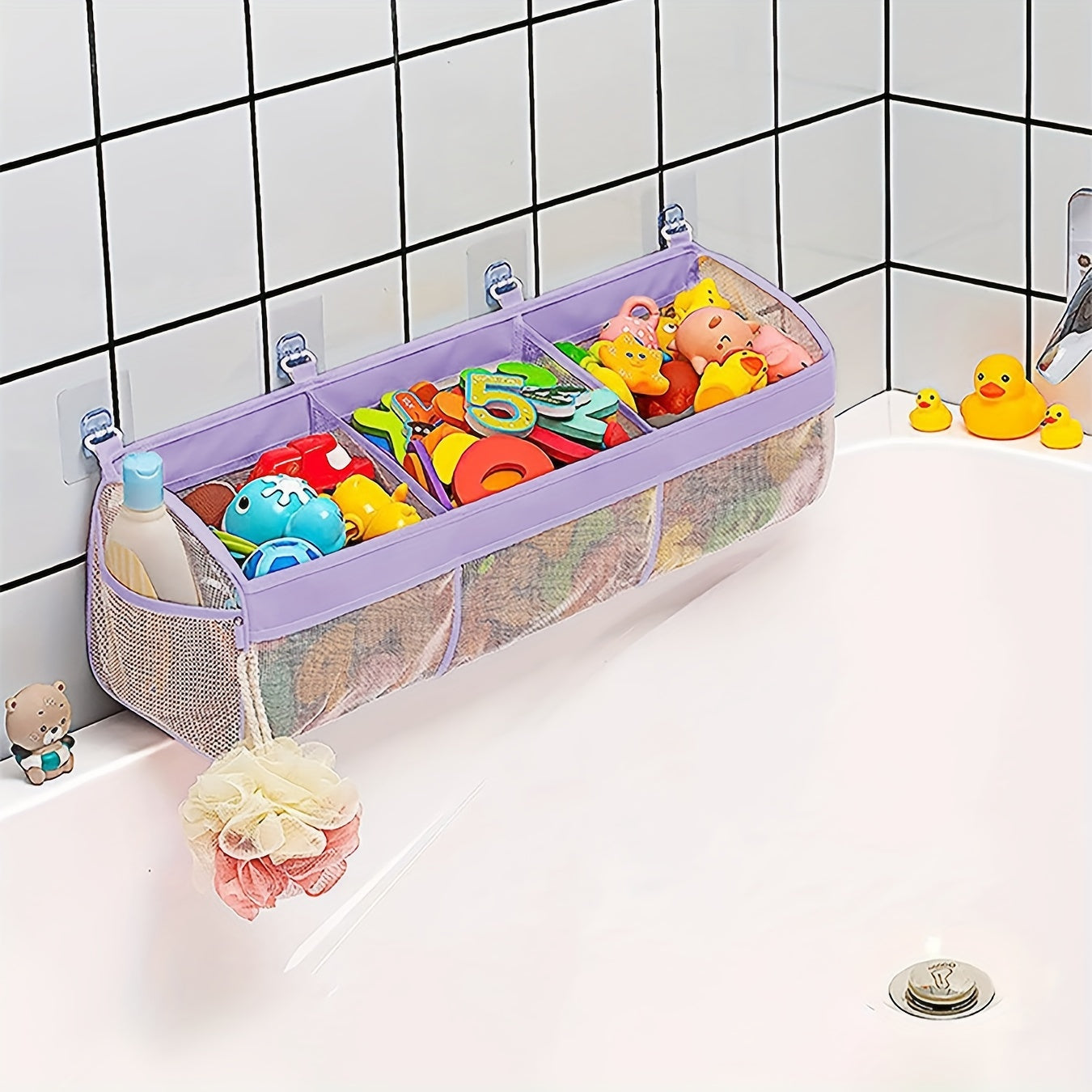 Mesh Badespielzeug-Organizer – Ein Perfektes Geschenk zum Muttertag