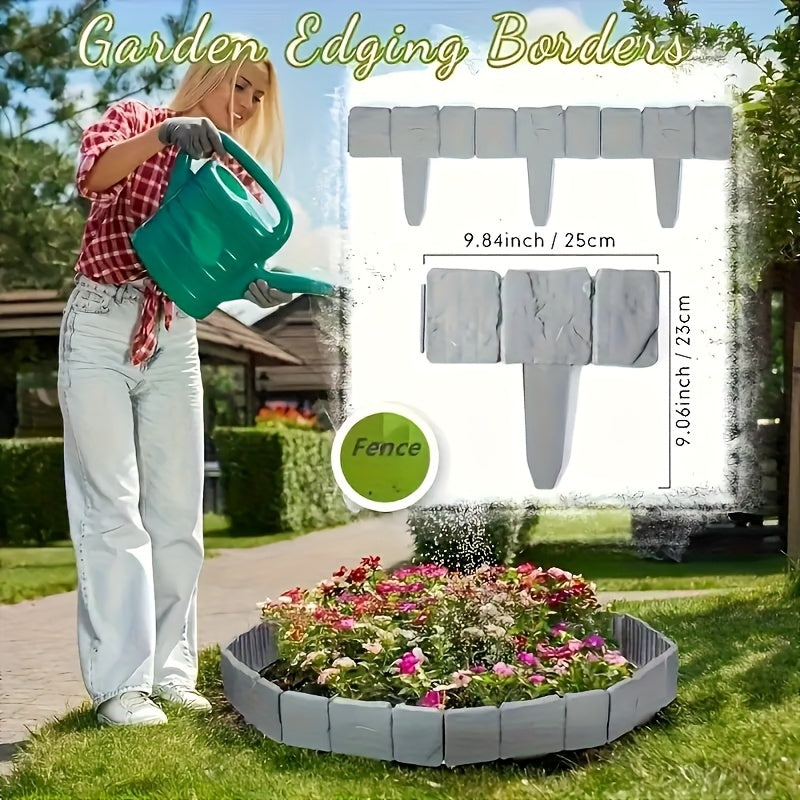 Steinlook Gartenrand Set – Praktisch und Dekorativ