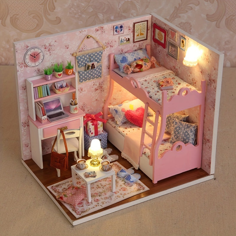 Verzaubertes Mädchenzimmer Puppenhaus – Niedliches und Detailliertes DIY Modell