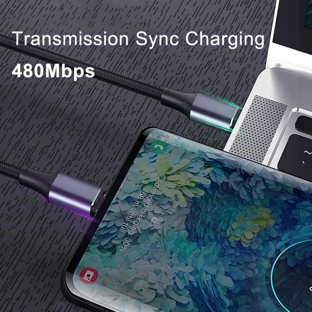 USB-C zu USB-C Schnellladekabel – 100W Leistungsstark und Langlebig