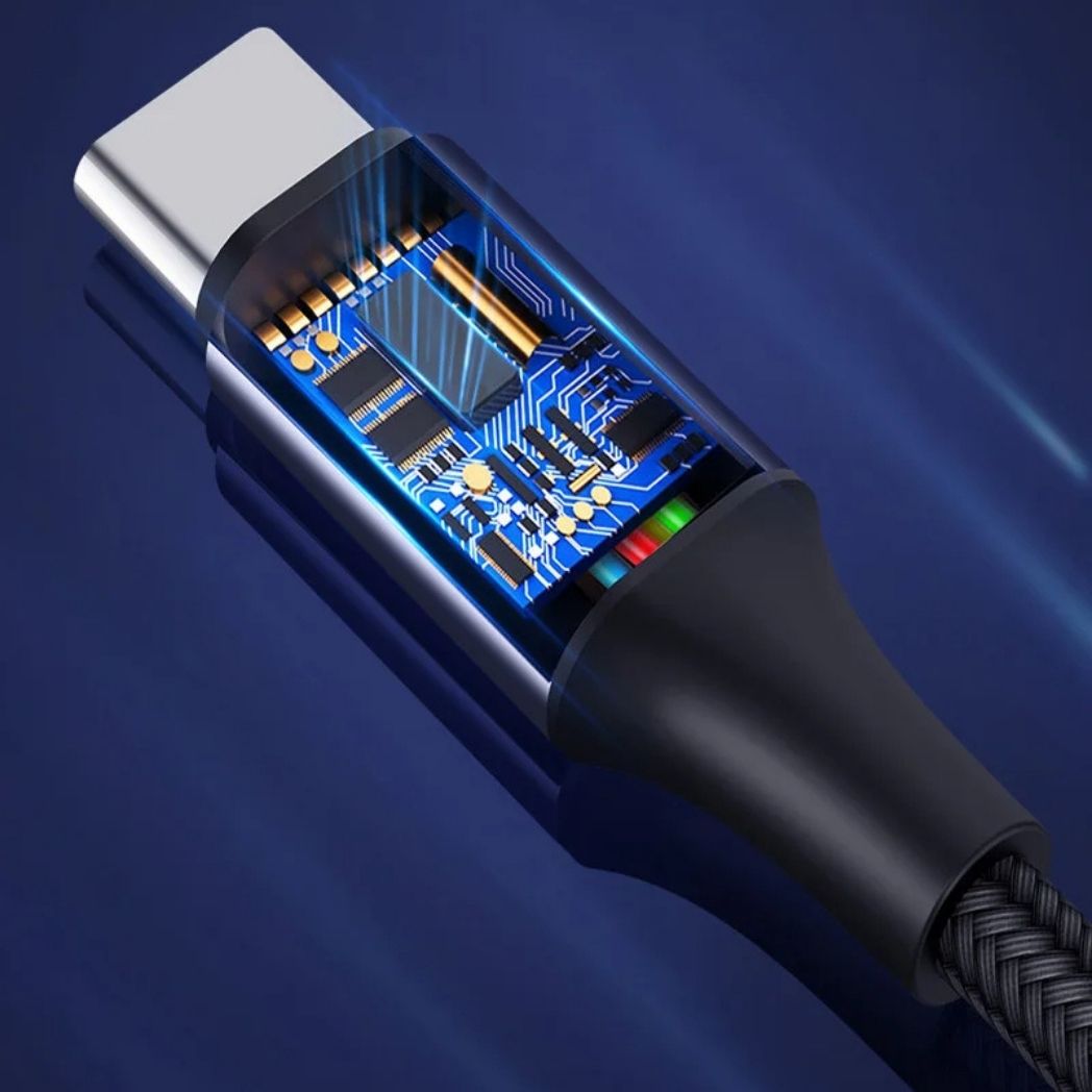 USB-C zu USB-C Schnellladekabel – 100W Leistungsstark und Langlebig