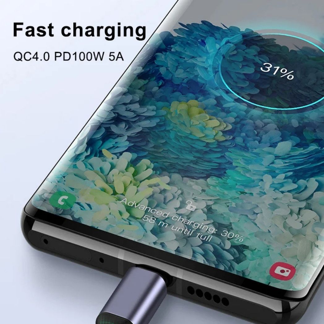 USB-C zu USB-C Schnellladekabel – 100W Leistungsstark und Langlebig