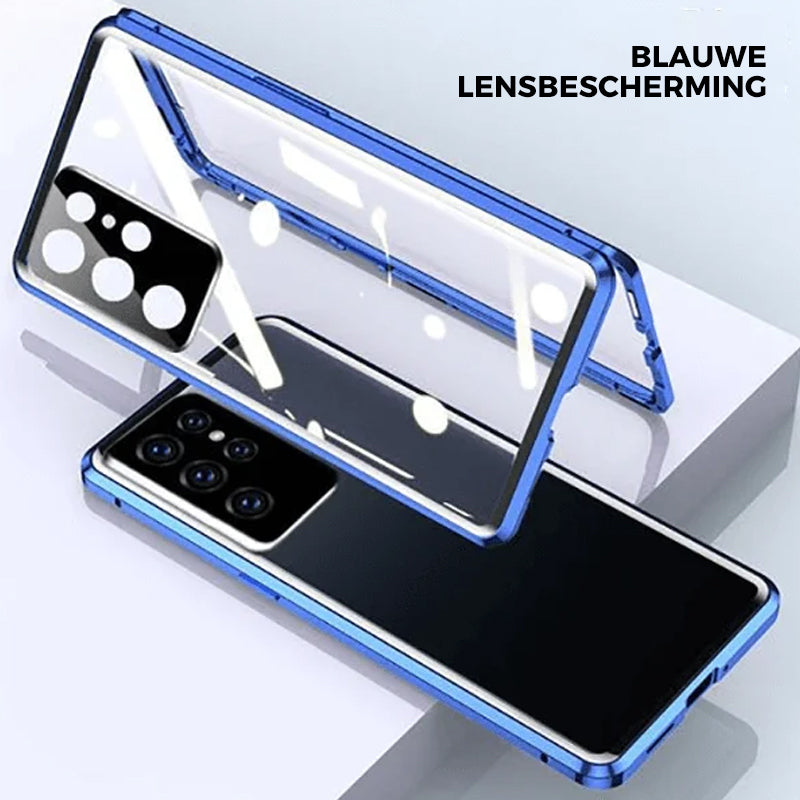 Magnetische Telefonhülle mit Gehärtetem Glas – Ultimativer Schutz und Design
