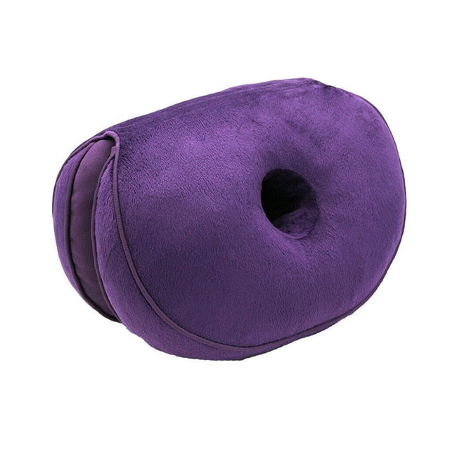DualComfort Sitzkissen – Ergonomische Unterstützung für Rücken und Hüften