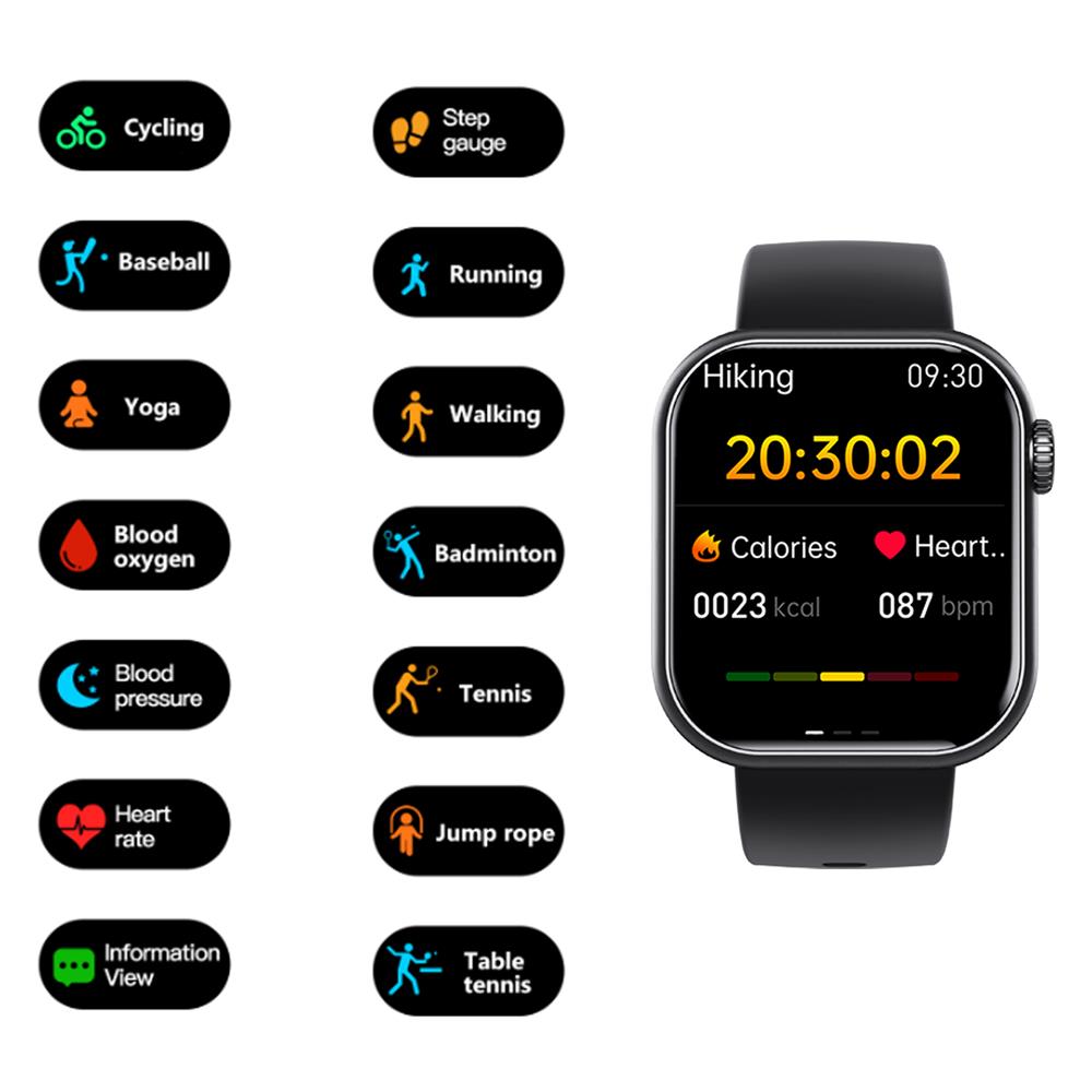 Smart Health Pro Smartwatch – Komplett Gesundheits- und Fitnessuhr