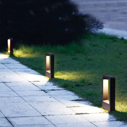 Moderne Außenlampe – Stilvolle LED Bodenbeleuchtung für Garten und Weg
