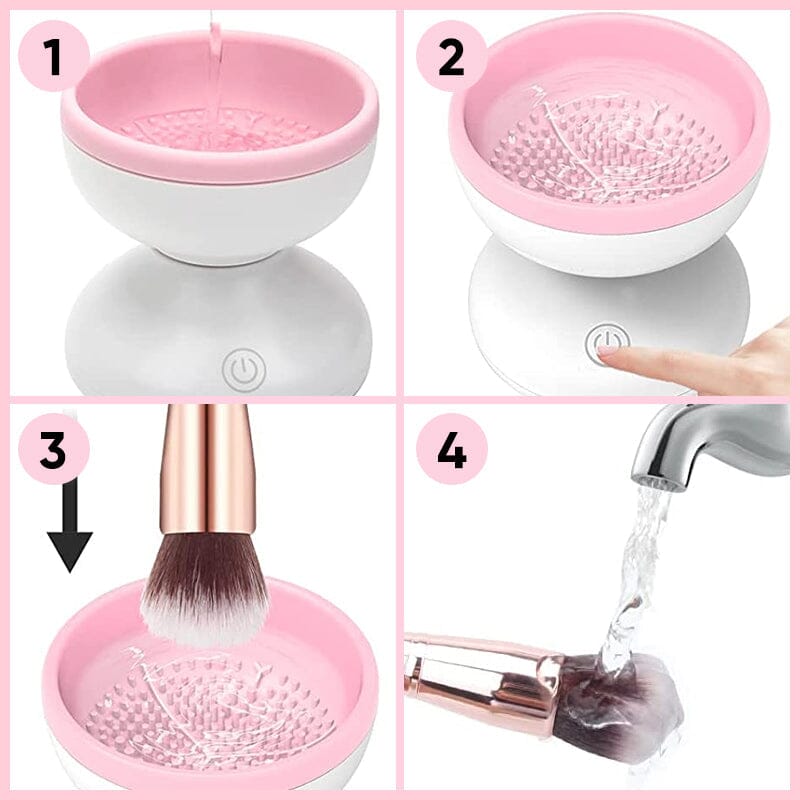 Elektrischer Make-up-Pinselreiniger – Schnell und Effizient
