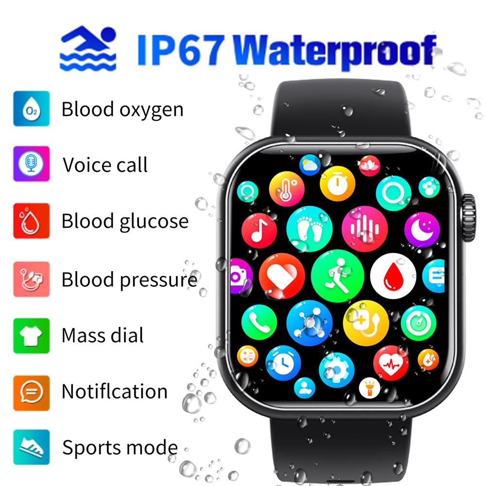 Smart Health Pro Smartwatch – Komplett Gesundheits- und Fitnessuhr