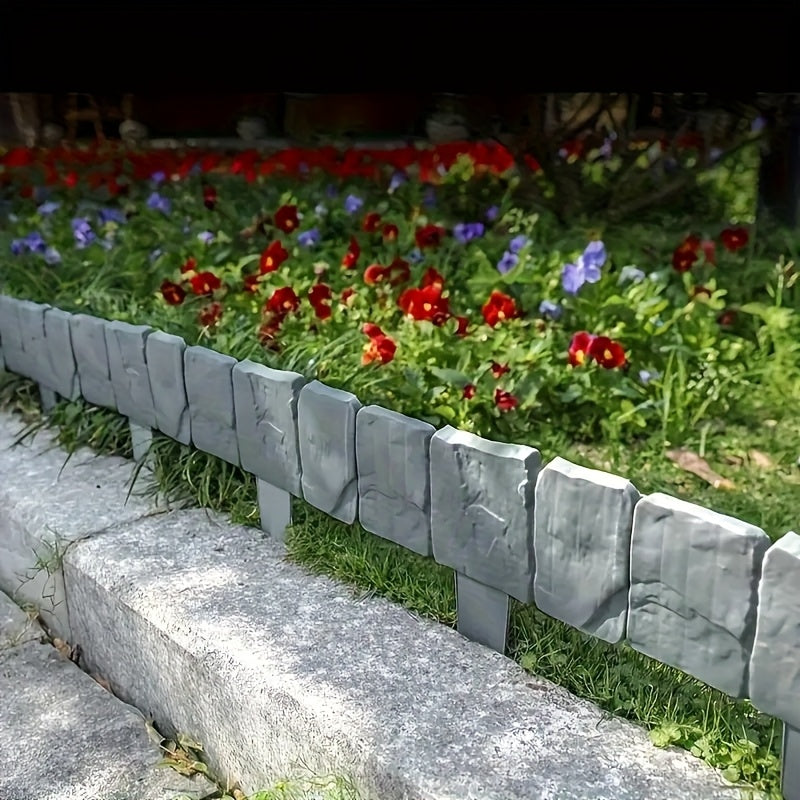 Steinlook Gartenrand Set – Praktisch und Dekorativ