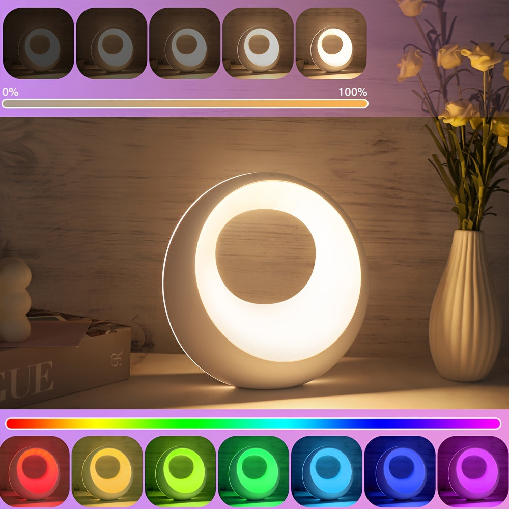 Bunte Ringlampe – Bringe Leben und Atmosphäre in deinen Raum