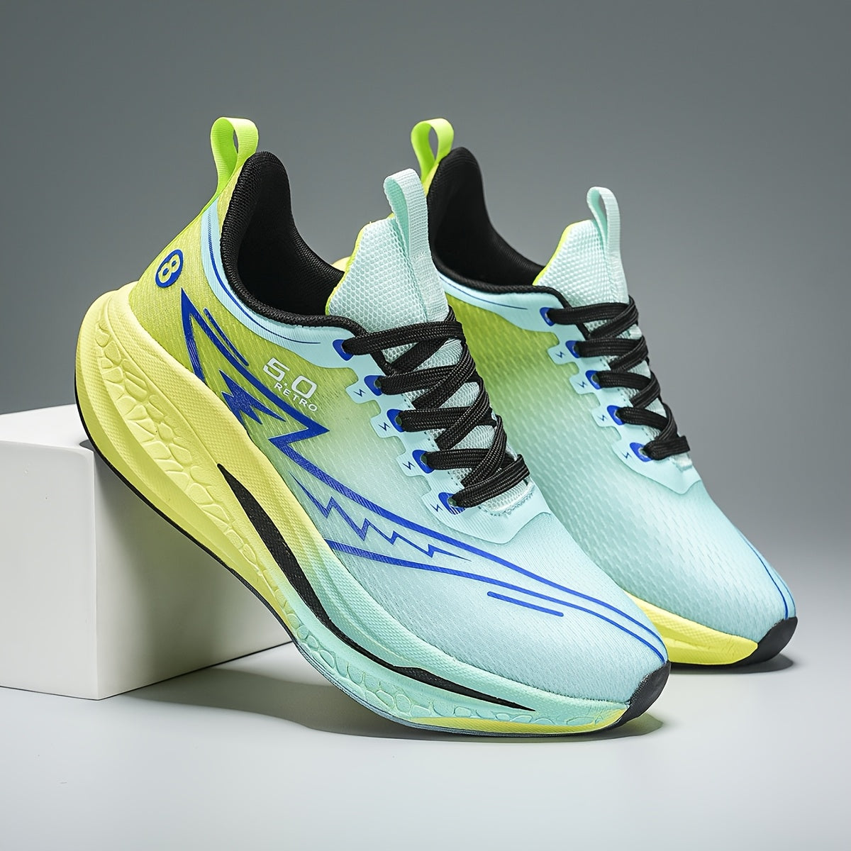 Leichte atmungsaktive Laufschuhe für Herren – Stilvolle Outdoor-Sneaker