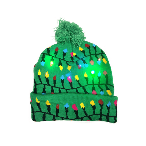 Frosty LED Weihnachtsmützen – Erleuchtet und Fröhlich für die Feiertage