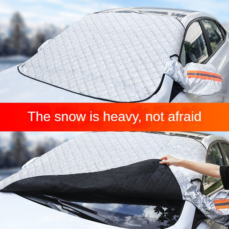 Universelle Auto-Vorhangabdeckung – Schutz vor Sonne und Schnee