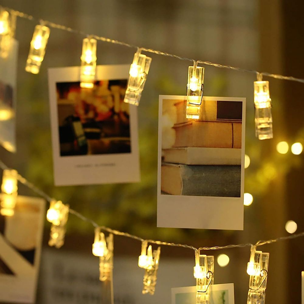 LumiClip LED Lichterketting – Magische String Lights met Fotoclips