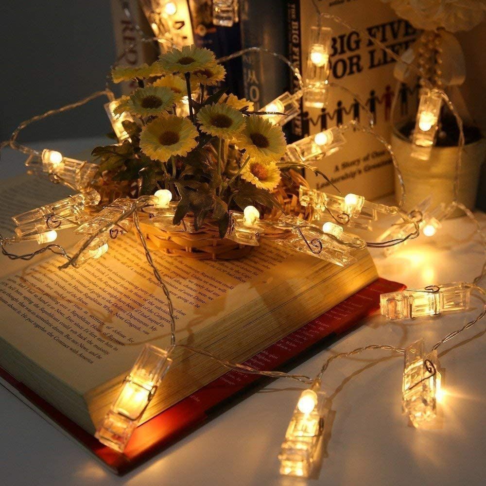 LumiClip LED Lichterketting – Magische String Lights met Fotoclips