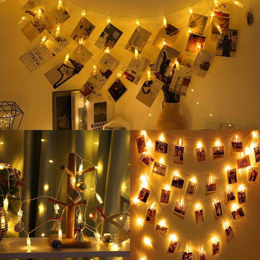 LumiClip LED Lichterketting – Magische String Lights met Fotoclips