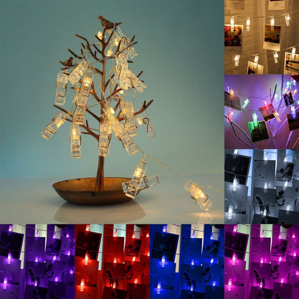 LumiClip LED Lichterketting – Magische String Lights met Fotoclips