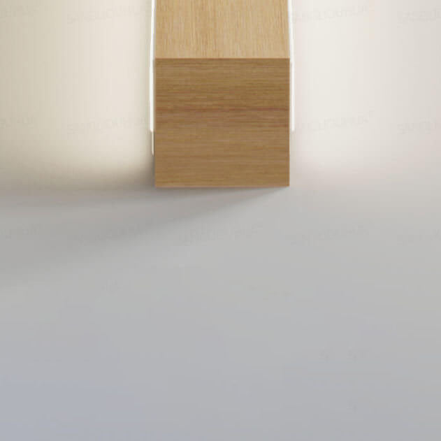 Minimalistische Holz-Wandlampe – Stimmungsvolle Beleuchtung für jeden Raum