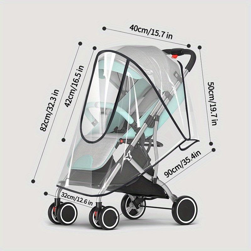 Regenhülle für Kinderwagen – Für komfortable und trockene Ausflüge im Freien