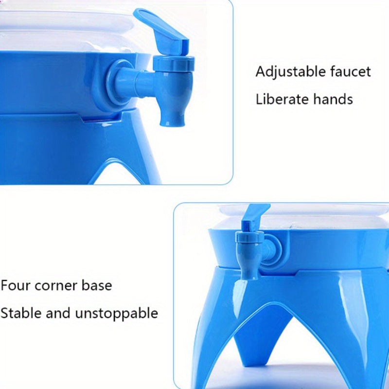 Tragbarer faltbarer Wassereimer – 3,5L mit ausziehbarem Wasserhahn