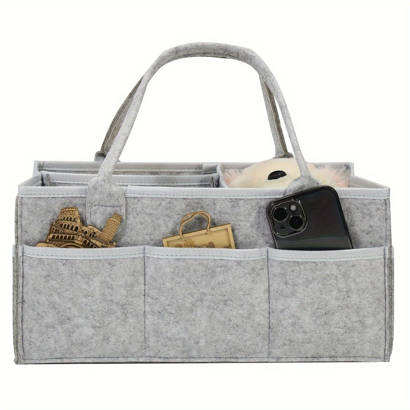 MamaOrganize Wickeltaschen Aufbewahrungskorb – Praktisch und stilvoll für Eltern