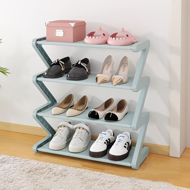 ZigZag Schuhregal - Stilvoller und Platzsparender Schuhaufbewahrer