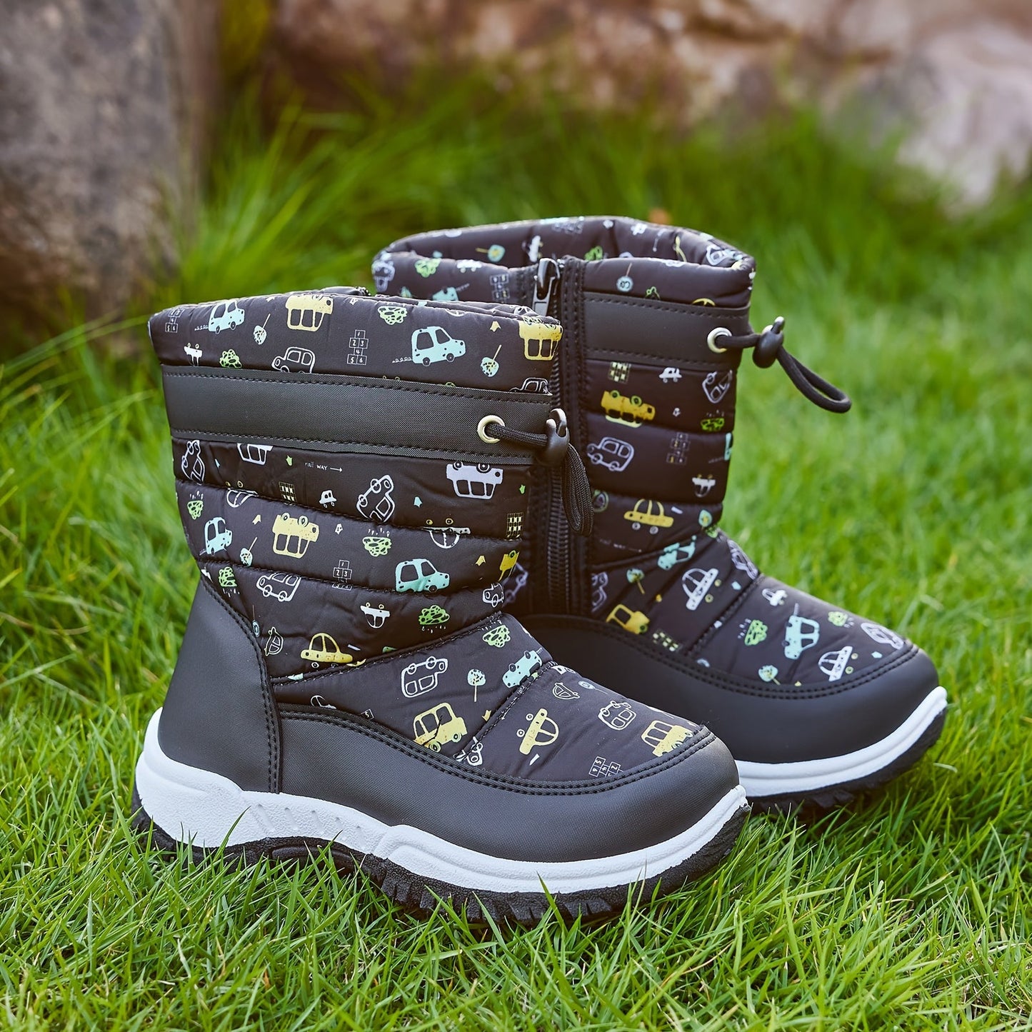 Spielerische Abenteurer Schneestiefel für Kinder – Warm und sicher für draußen