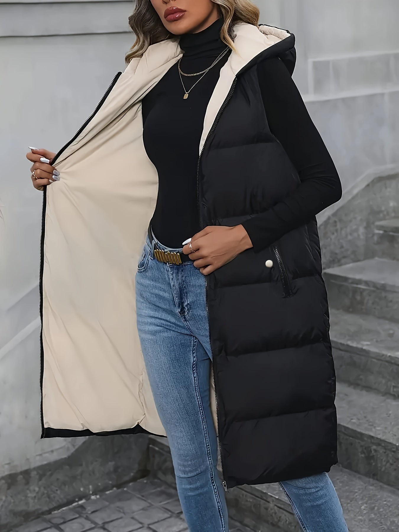Lena Puffy Weste – Stylisch und Warm für Damen im Herbst und Winter
