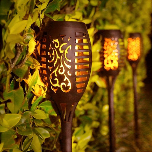 Solara Gartenfackeln mit Solarenergie – Magisches Flammenlicht für draußen