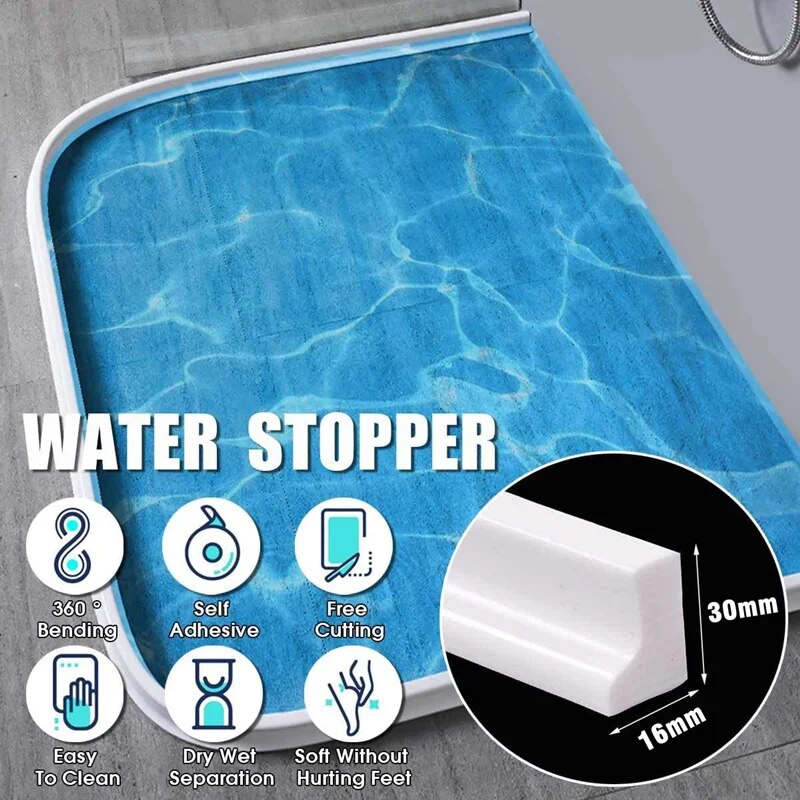 Slimme Wasserstopper – Für Trockene Badezimmerböden