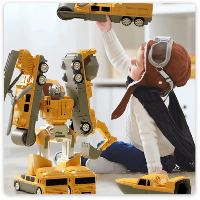 Transforming Robot Auto – Kreatives Spielzeug für Abenteurer Kinder