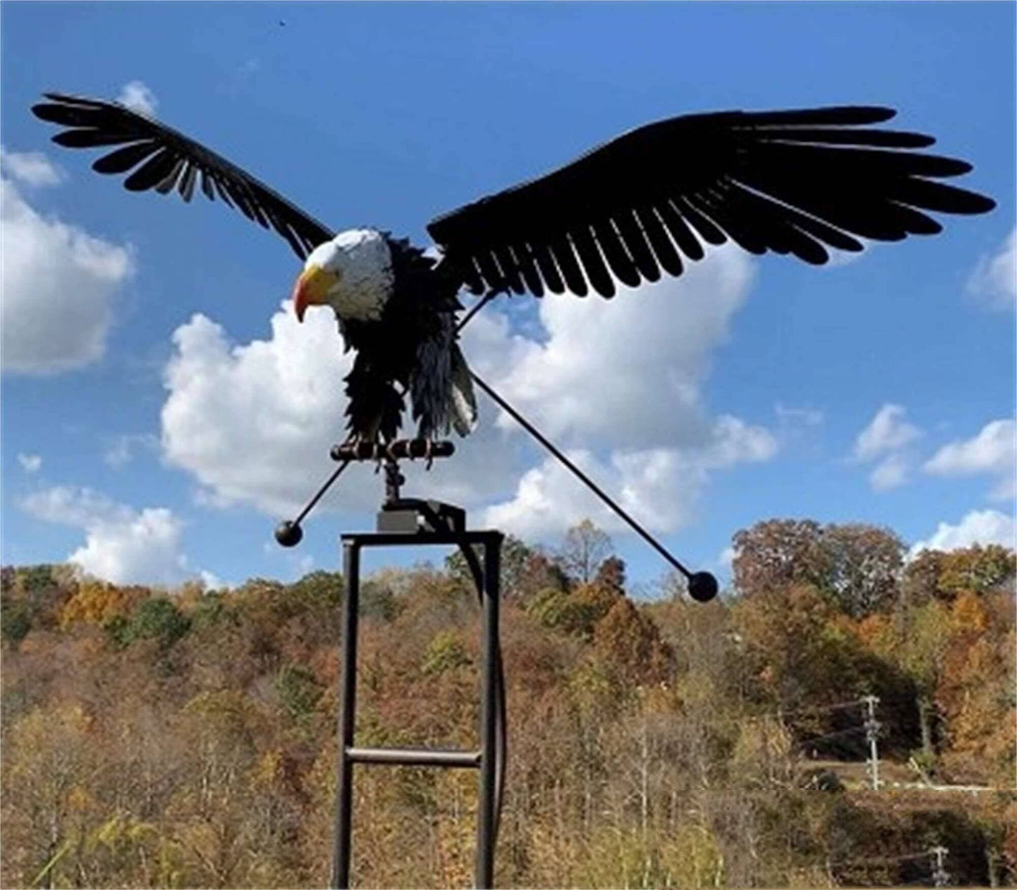 Metall Vogel Windgenerator - Dekorative Gartenornamente