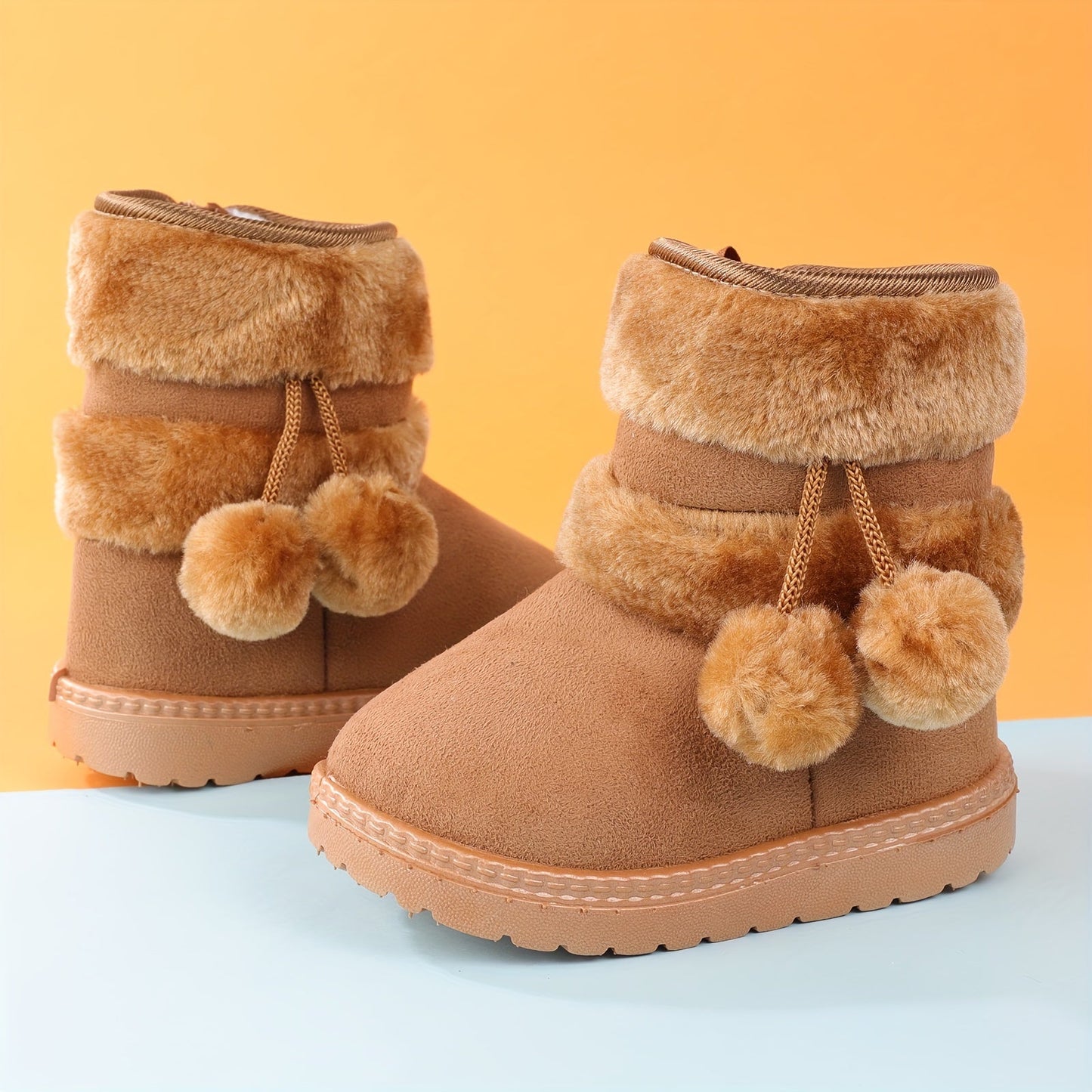 Niedliche Plüschstiefel für Mädchen – Für Wärme und Komfort