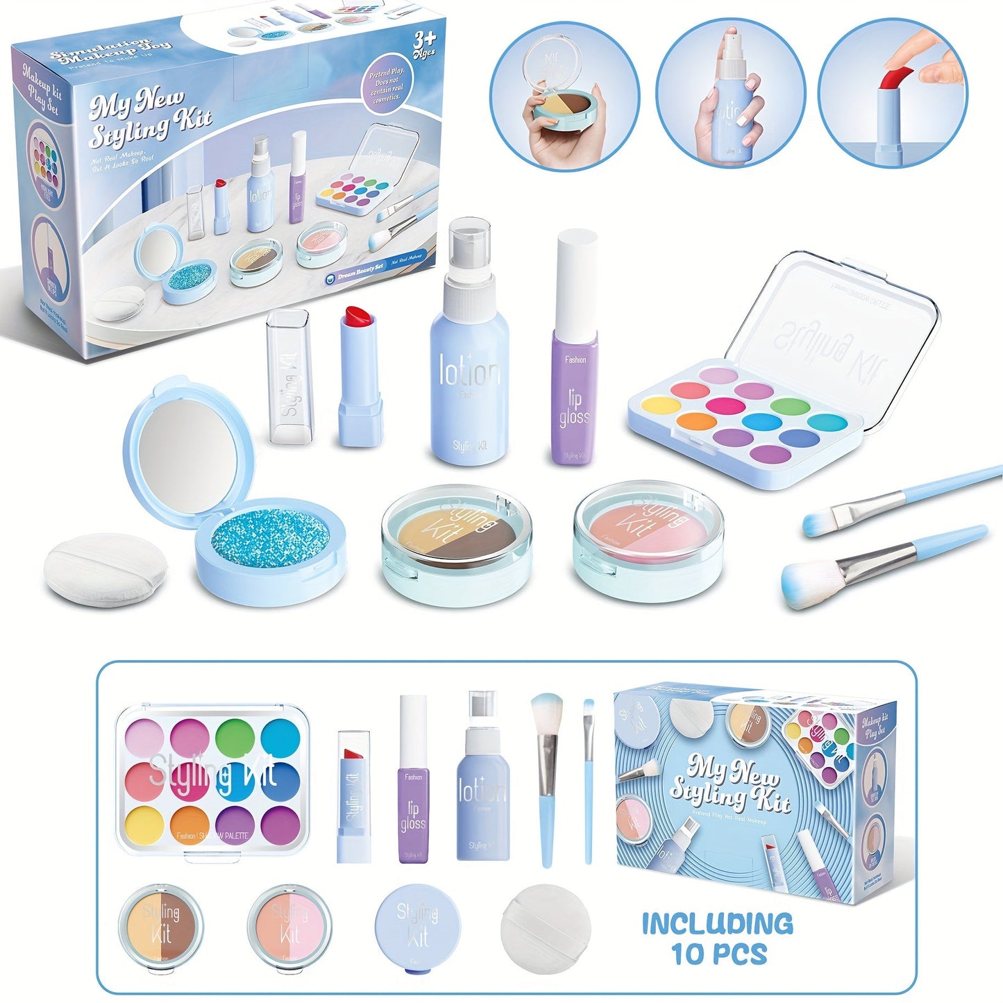 Mini Styling Kit für Kinder – Für Spaß und Kreatives Spielen