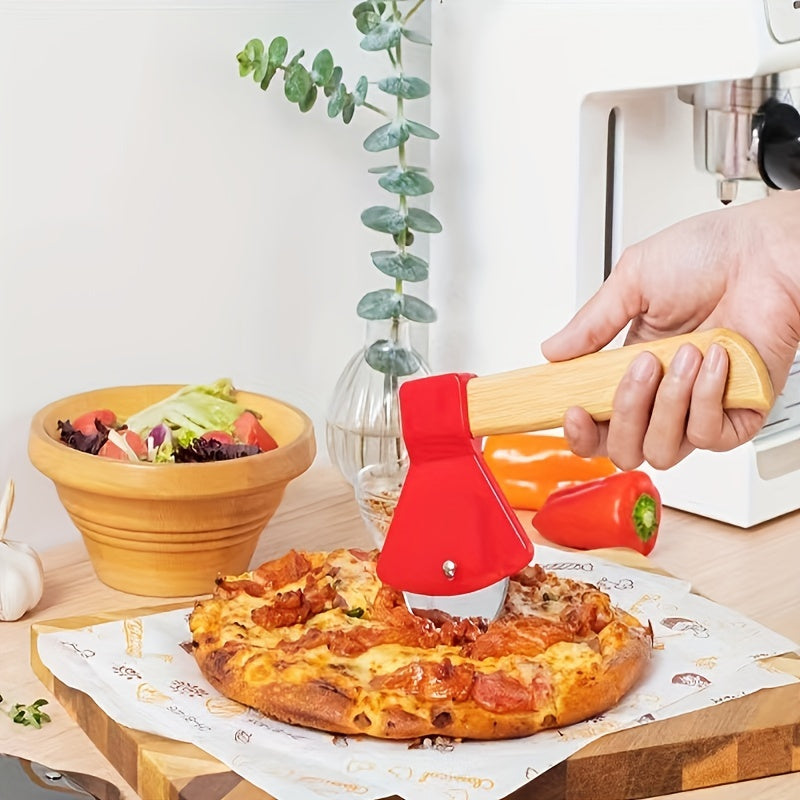Holzfäller Pizza-Schneider – Originell und Praktisch für Jede Pizza
