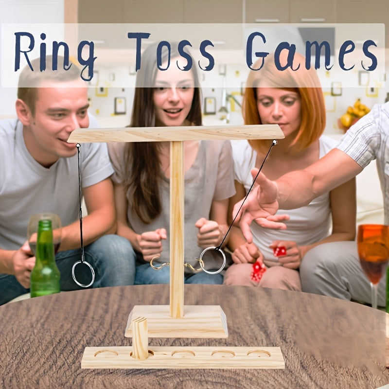 Holz Ringwurfspiel – Traditionell und Herausfordernd