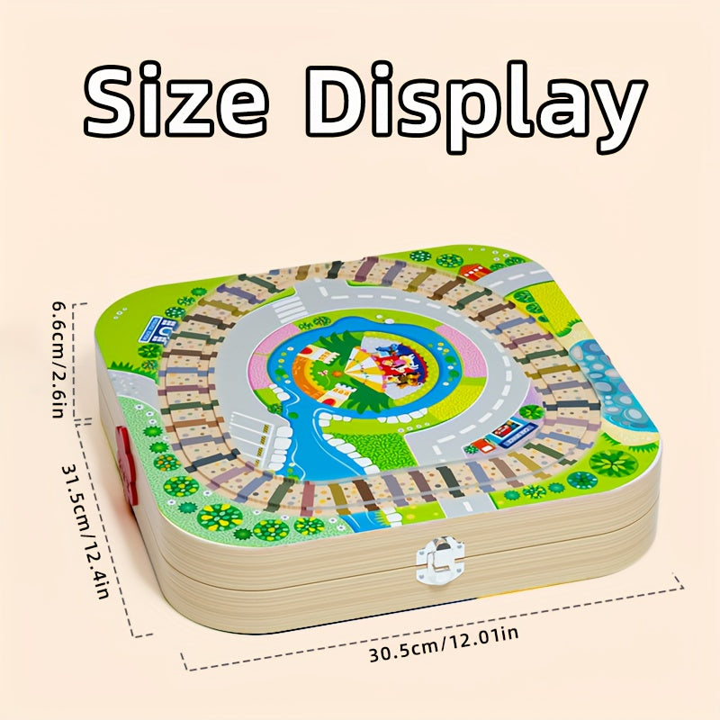 Holzstadt-Bausteine-Set – Spaßiges Spielerlebnis für Kinder