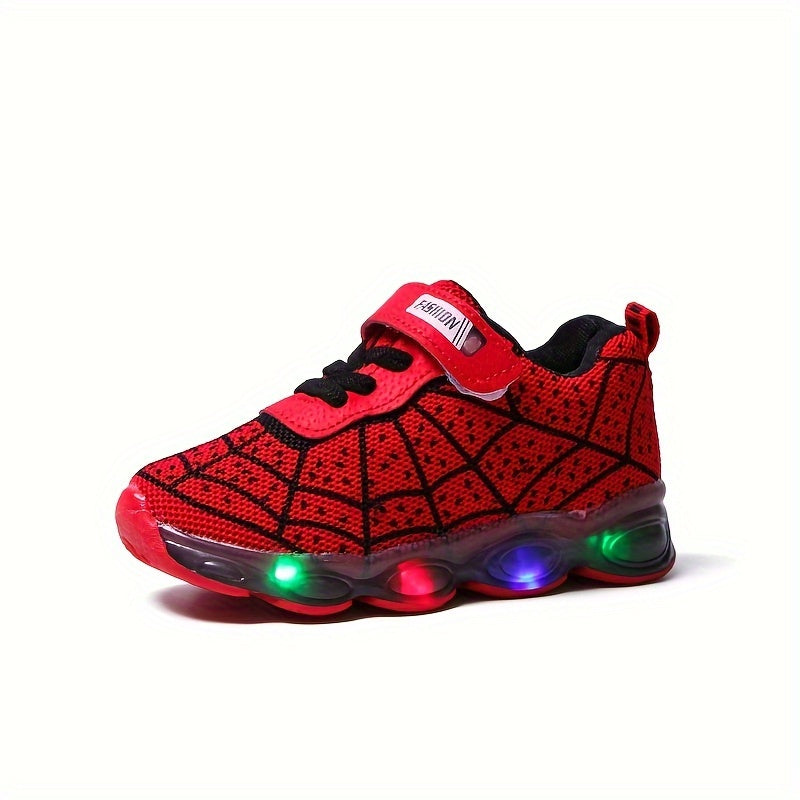 Spider-Man Sneakers mit LED – Abenteuer in jedem Schritt für dein Kind