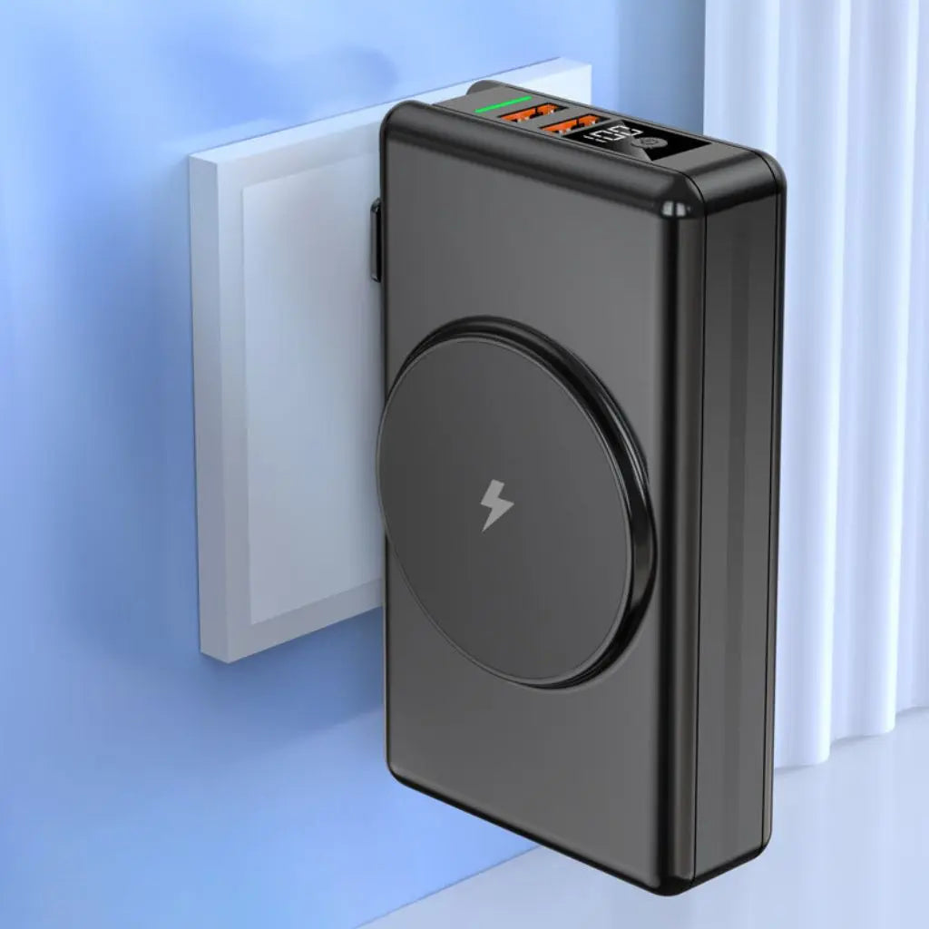 EnergieMate 5-in-1 Powerbank – Schlanker Reisebegleiter mit 15.000mAh