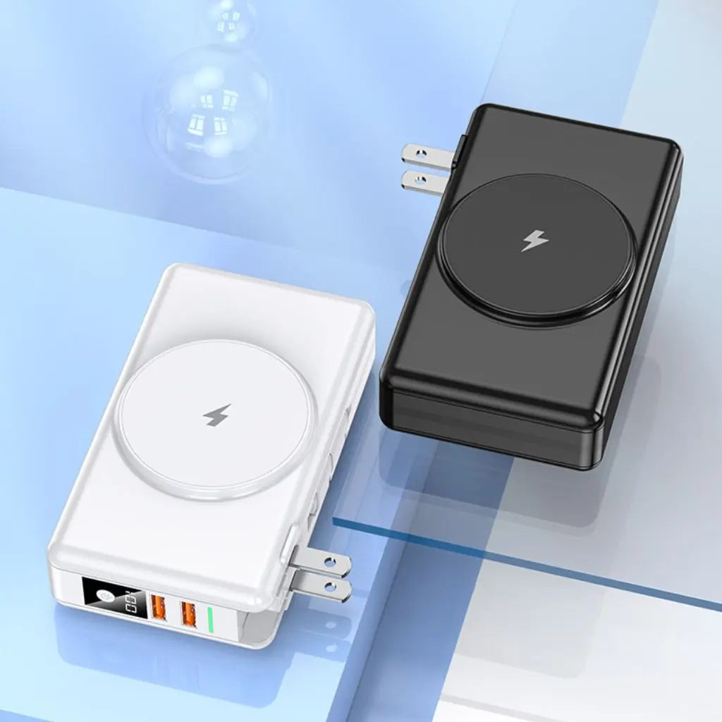 EnergieMate 5-in-1 Powerbank – Schlanker Reisebegleiter mit 15.000mAh